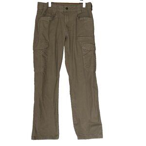 Noble Outfitters Utility Pants Mens 32x30 Actual inseam 29" Canvas Workwear Beig